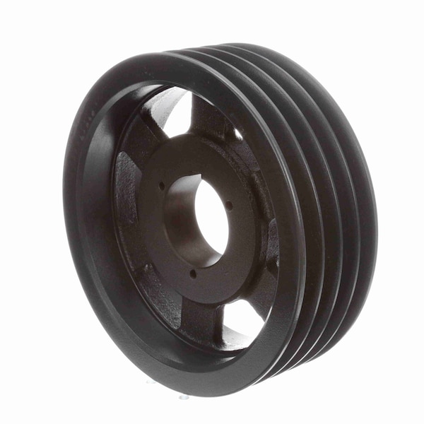 4 Groove Cast Iron Bushed Bore Multiple Sheave, 4B5V94